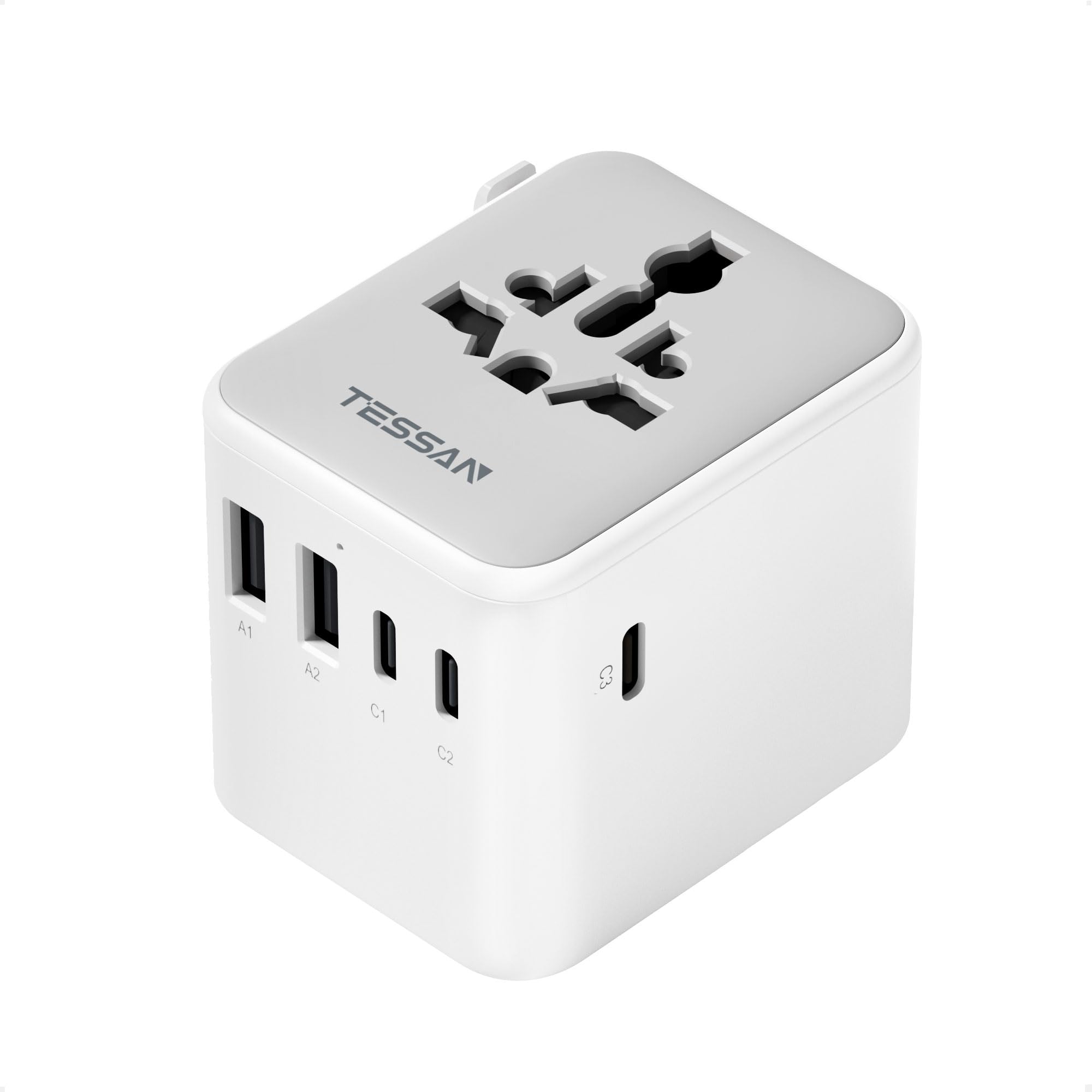 Amazon.com: TESSAN Universal Travel Adapter 28W, International